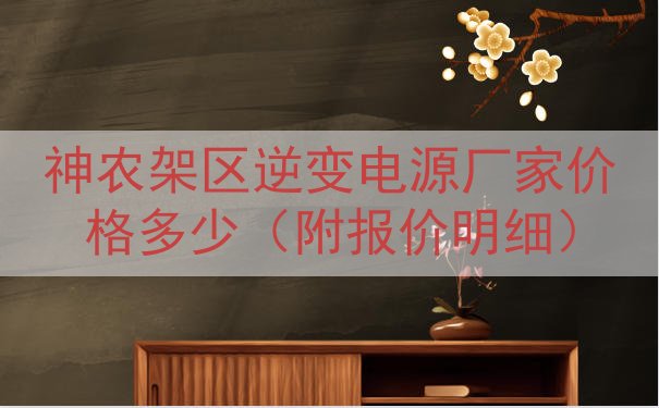 神农架区逆变电源厂家价格多少（附报价明细）